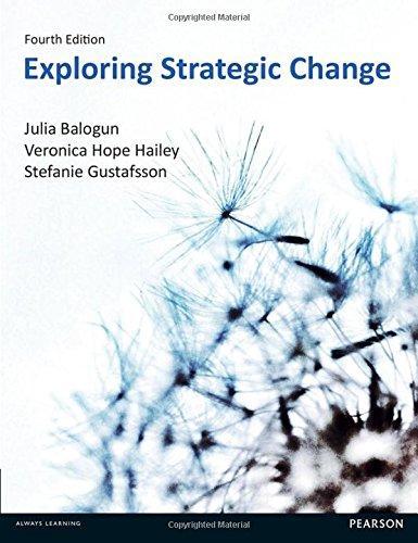 Exploring Strategic Change 4Th