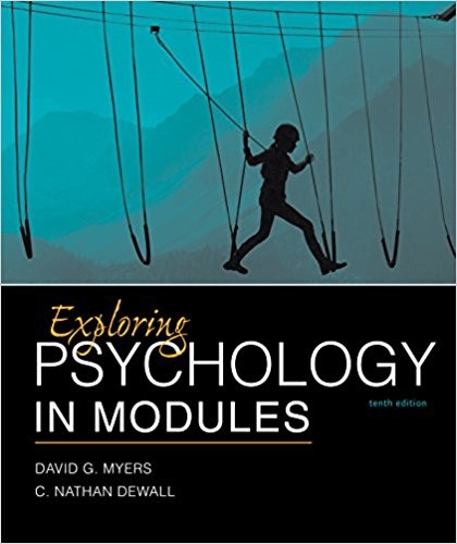 Exploring Psychology in Modules 10th